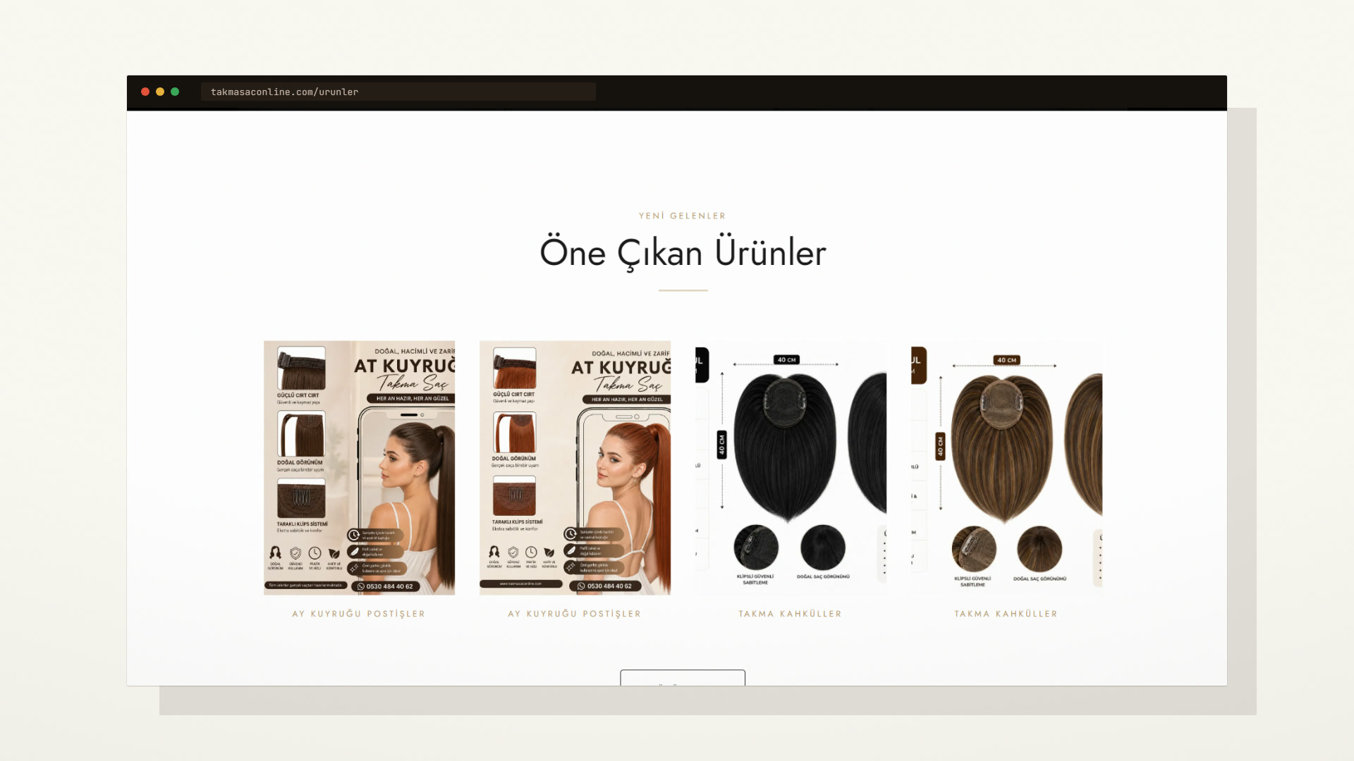 Takma Saç Online — Detay